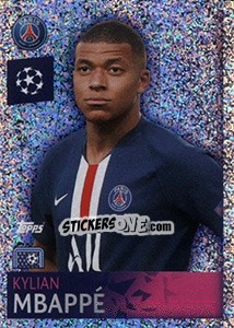 Sticker Kylian Mbappé - Top Scorer - UEFA Champions League 2019-2020 n. 367 - Topps