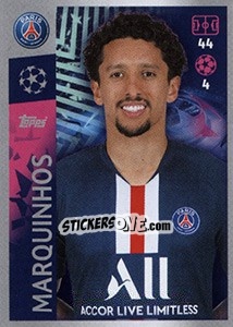 Sticker Marquinhos - UEFA Champions League 2019-2020 n. 371 - Topps