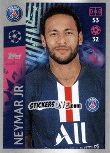 Sticker Neymar Jr. - UEFA Champions League 2019-2020 n. 381 - Topps