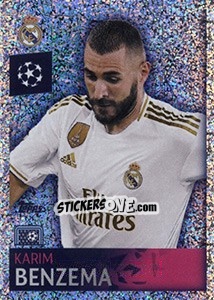 Sticker Karim Benzema - Top Scorer - UEFA Champions League 2019-2020 n. 386 - Topps