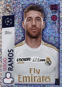 Sticker Sergio Ramos - UEFA Champions League 2019-2020 n. 390 - Topps