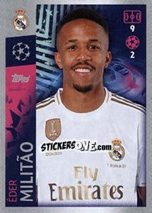 Sticker Éder Militão - UEFA Champions League 2019-2020 n. 391 - Topps