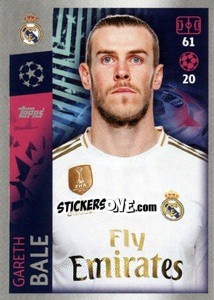 Sticker Gareth Bale - UEFA Champions League 2019-2020 - Topps