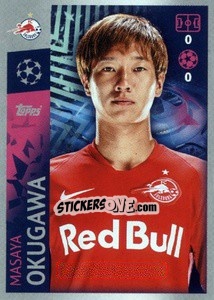 Sticker Masaya Okugawa - UEFA Champions League 2019-2020 n. 417 - Topps