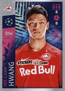 Sticker Hee-Chan Hwang - UEFA Champions League 2019-2020 n. 418 - Topps