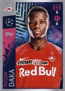 Sticker Patson Daka - UEFA Champions League 2019-2020 n. 420 - Topps