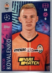 Sticker Viktor Kovalenko - UEFA Champions League 2019-2020 n. 435 - Topps