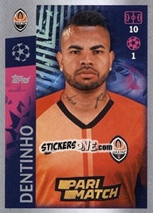 Figurina Dentinho - UEFA Champions League 2019-2020 - Topps