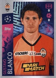 Cromo Gustavo Blanco - UEFA Champions League 2019-2020 n. 439 - Topps