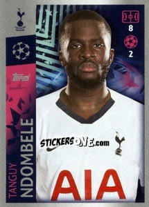 Sticker Tanguy Ndombele - UEFA Champions League 2019-2020 n. 453 - Topps