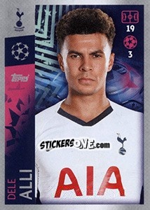 Sticker Dele Alli - UEFA Champions League 2019-2020 n. 455 - Topps