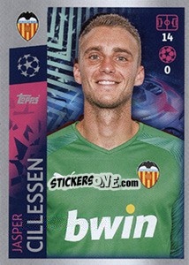 Sticker Jasper Cillessen - UEFA Champions League 2019-2020 - Topps