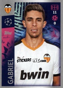 Cromo Gabriel Paulista - UEFA Champions League 2019-2020 - Topps