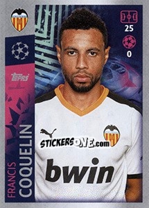 Sticker Francis Coquelin - UEFA Champions League 2019-2020 n. 470 - Topps
