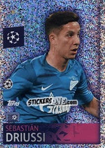 Sticker Sebastián Driussi - Top Scorer - UEFA Champions League 2019-2020 - Topps