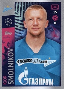 Sticker Igor Smolnikov - UEFA Champions League 2019-2020 - Topps