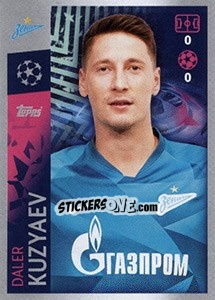 Sticker Daler Kuzyaev - UEFA Champions League 2019-2020 n. 491 - Topps