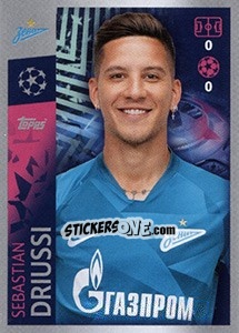 Sticker Sebastián Driussi - UEFA Champions League 2019-2020 - Topps
