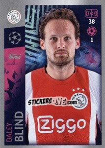 Sticker Daley Blind - UEFA Champions League 2019-2020 - Topps