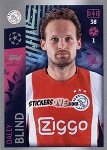 Sticker Daley Blind - UEFA Champions League 2019-2020 n. 501 - Topps