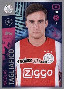 Sticker Nicolás Tagliafico - UEFA Champions League 2019-2020 n. 502 - Topps