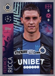 Figurina Federico Ricca - UEFA Champions League 2019-2020 - Topps