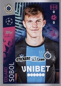 Sticker Eduard Sobol - UEFA Champions League 2019-2020 n. 518 - Topps