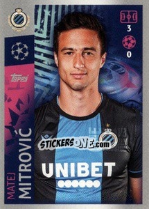 Sticker Matej Mitrovic - UEFA Champions League 2019-2020 - Topps