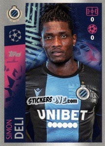 Sticker Simon Deli - UEFA Champions League 2019-2020 n. 520 - Topps