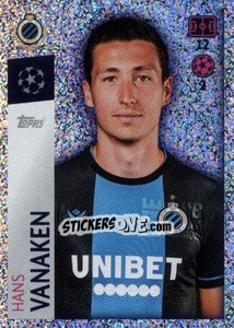 Sticker Hans Vanaken - UEFA Champions League 2019-2020 n. 521 - Topps
