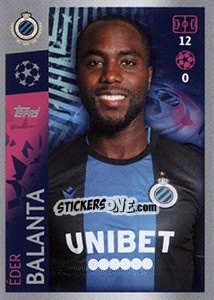 Sticker Éder Balanta - UEFA Champions League 2019-2020 - Topps