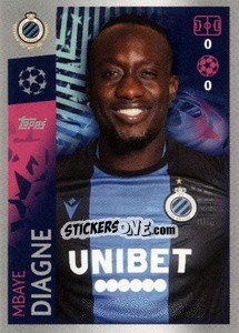 Sticker Mbaye Diagne - UEFA Champions League 2019-2020 - Topps