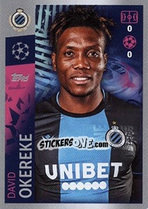 Sticker David Okereke - UEFA Champions League 2019-2020 n. 527 - Topps
