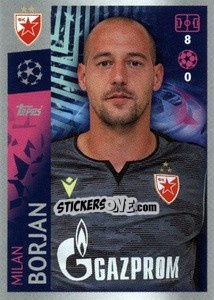 Sticker Milan Borjan - UEFA Champions League 2019-2020 n. 531 - Topps
