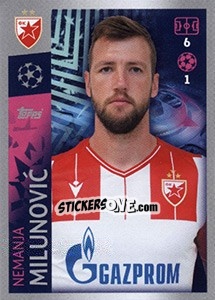 Cromo Nemanja Milunovic - UEFA Champions League 2019-2020 - Topps