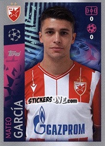 Sticker Mateo García - UEFA Champions League 2019-2020 n. 540 - Topps
