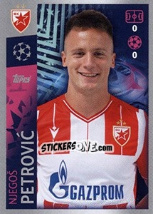 Sticker Njegoš Petrovic - UEFA Champions League 2019-2020 n. 542 - Topps