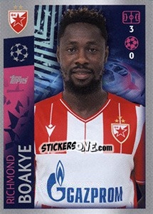 Sticker Richmond Boakye - UEFA Champions League 2019-2020 n. 544 - Topps