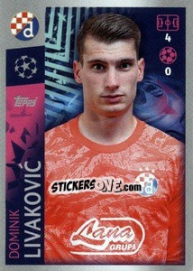 Sticker Dominik Livakovic - UEFA Champions League 2019-2020 - Topps