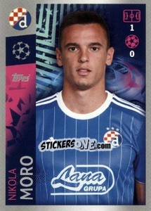 Sticker Nikola Moro - UEFA Champions League 2019-2020 n. 552 - Topps