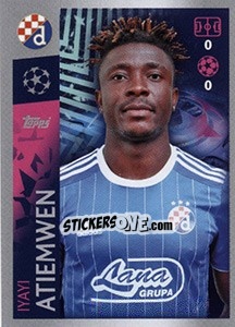 Sticker Iyayi Atiemwen - UEFA Champions League 2019-2020 - Topps