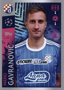 Cromo Mario Gavranovic - UEFA Champions League 2019-2020 - Topps