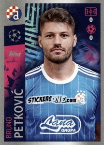 Sticker Bruno Petkovic - UEFA Champions League 2019-2020 n. 561 - Topps