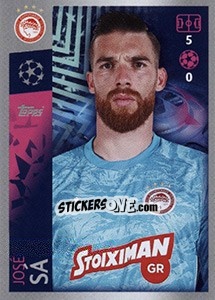 Sticker José Sá - UEFA Champions League 2019-2020 n. 563 - Topps