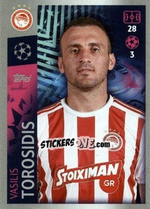 Sticker Vasilīs Torosidīs - UEFA Champions League 2019-2020 - Topps