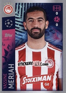 Cromo Yassine Meriah - UEFA Champions League 2019-2020 - Topps