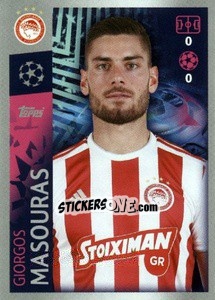 Sticker Giōrgos Masouras - UEFA Champions League 2019-2020 n. 571 - Topps