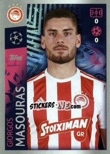 Sticker Giōrgos Masouras - UEFA Champions League 2019-2020 - Topps