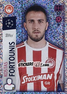 Sticker Kōstas Fortounīs - UEFA Champions League 2019-2020 n. 572 - Topps