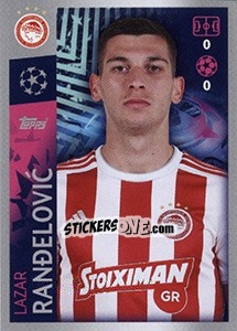 Cromo Lazar Randelovic - UEFA Champions League 2019-2020 n. 573 - Topps